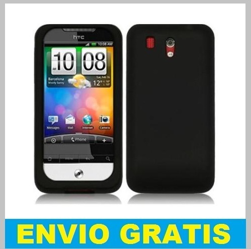 FUNDA SILICONA PARA HTC LEGEND G6 NEGRA